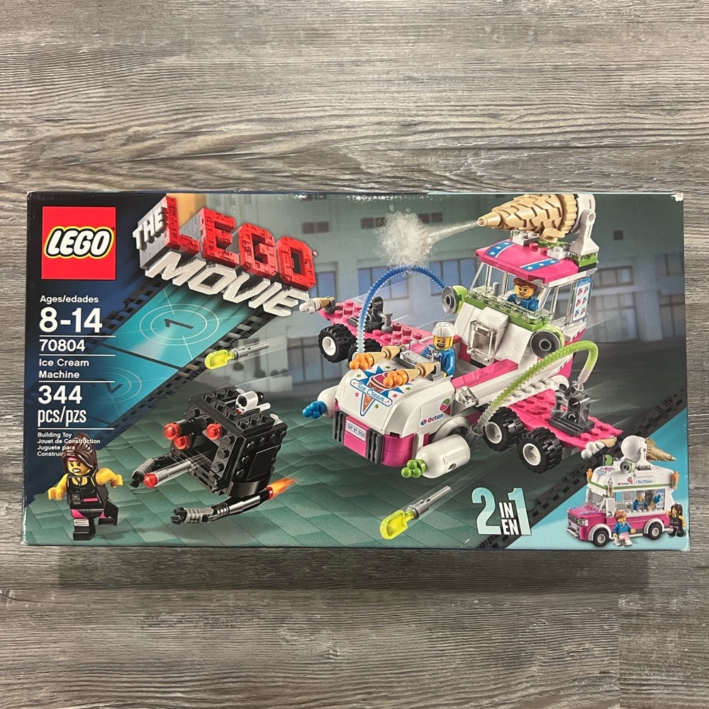 LEGO The Lego Movie 70804 Ice Cream Machine – Factory Sealed, Retired Set (2014)